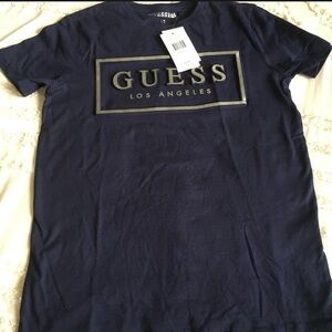 GUESS Navy Blue  T-Shirt girls 12
